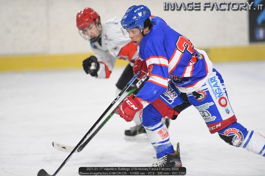 2021-01-17 Valpellice Bulldogs U19-Hockey Fassa Falcons 8000